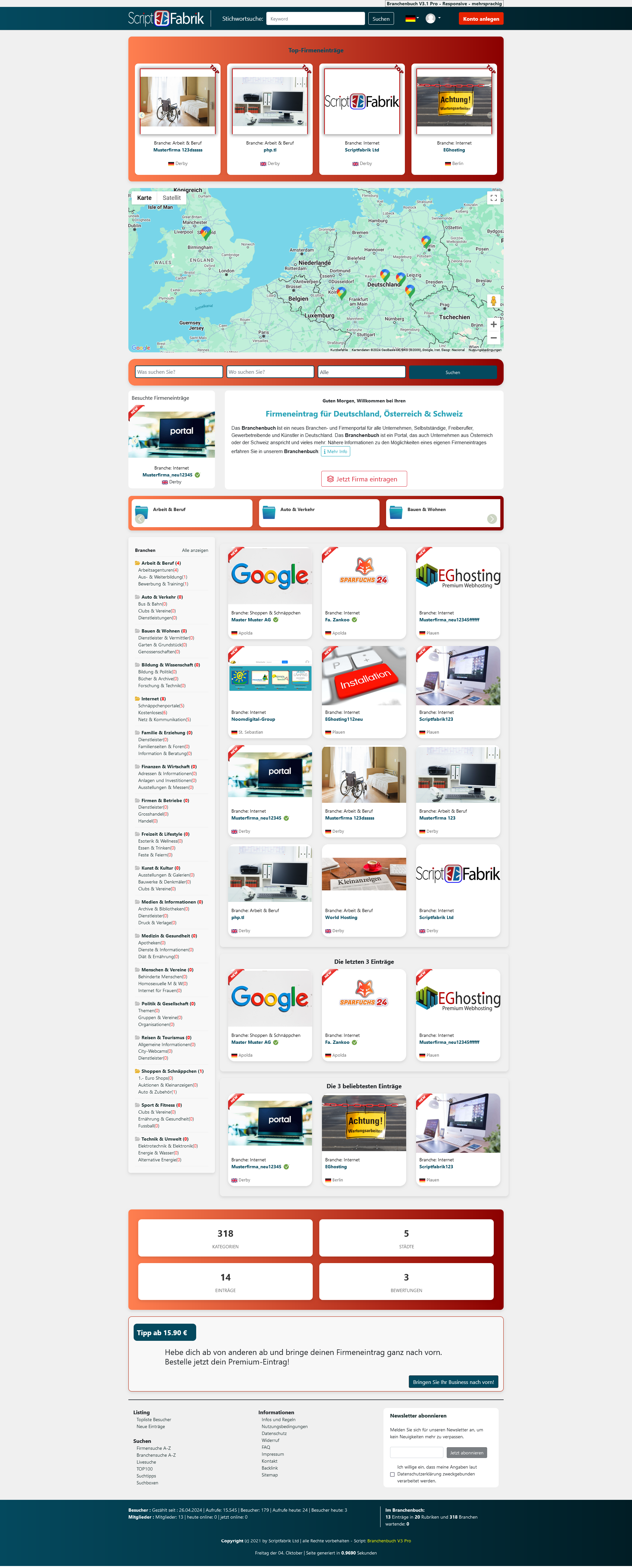 Branchenbuch Pro V3.3